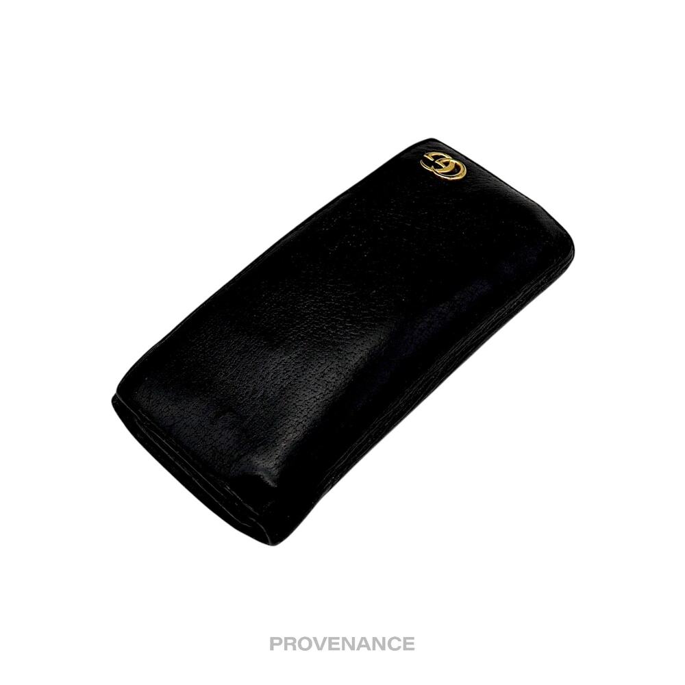 🔴 Gucci GG Marmont Long Wallet - Black Leather - Picture 4 of 9